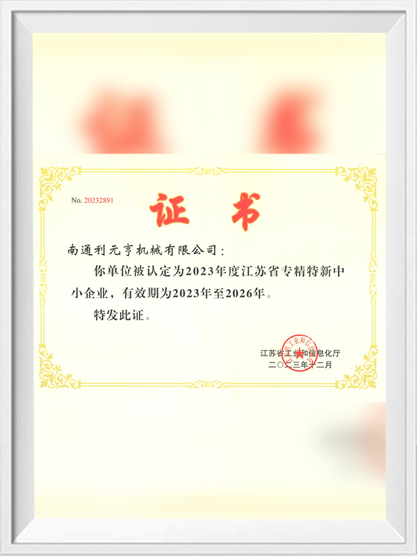 Wilayah Jiangsu khusus dan baru perusahaan kecil dan sederhana